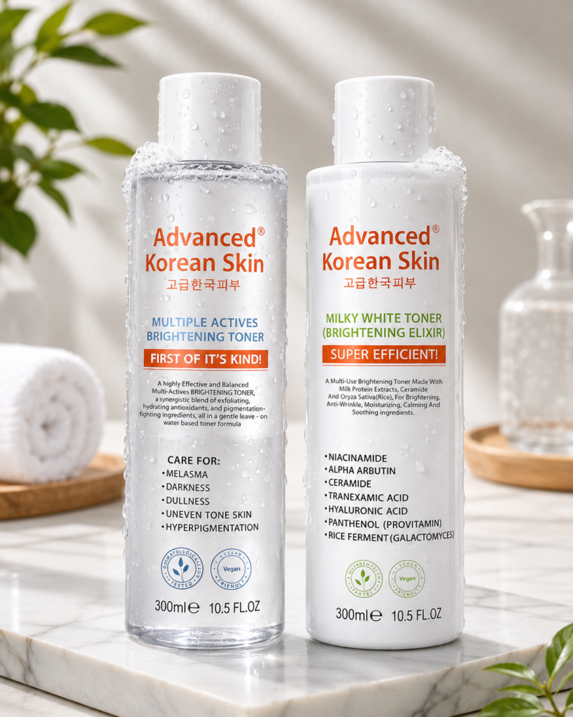 Advanced Korean Skin Brightening Toner (300ml)