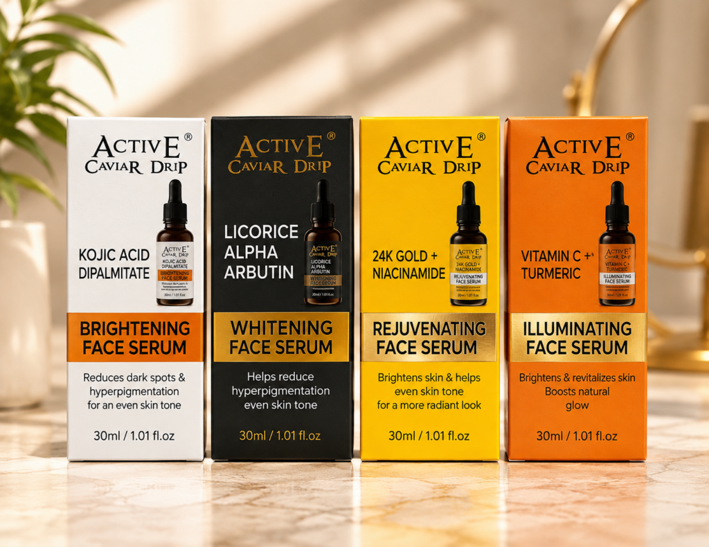 Active Caviar Drip Face Serums – Your Glow, Your Choice!