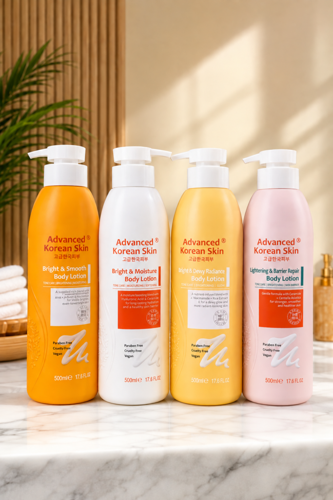 Advanced Korean Skin Body Lotion Collection