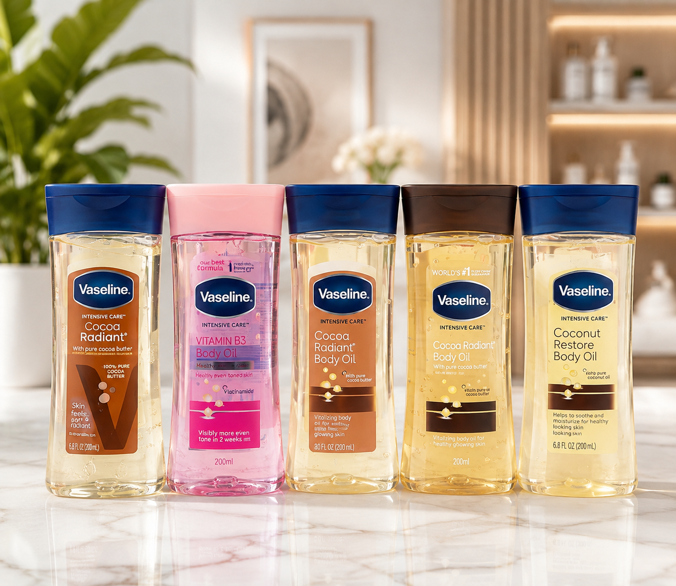 Vaseline Intensive Care Body Oil Collection (200ml)