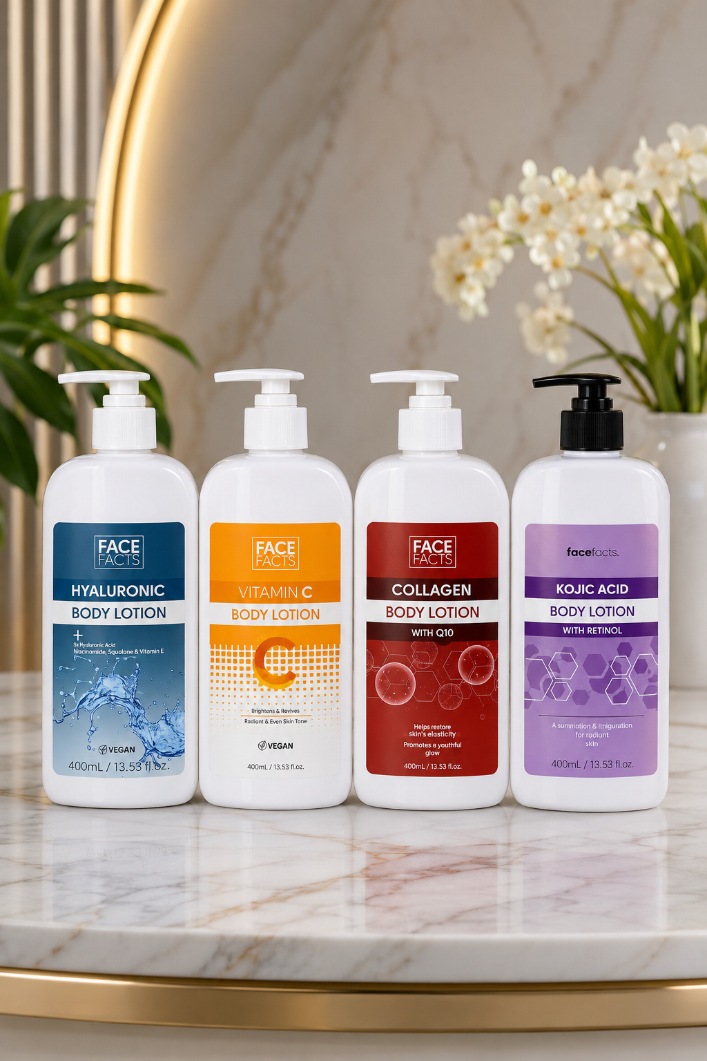 Face Facts Body Lotion Collection – 400ml