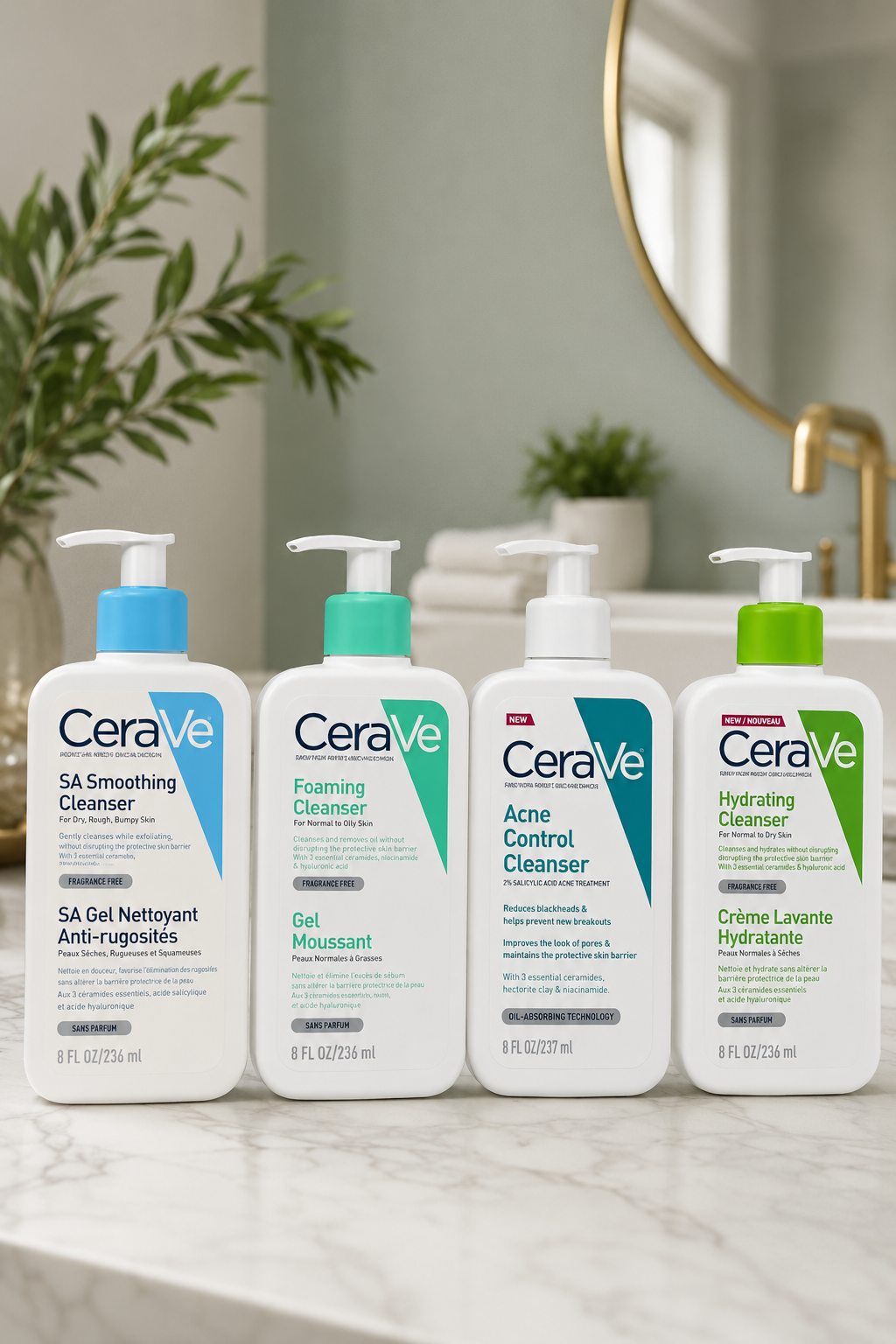 CeraVe Facial Cleansers