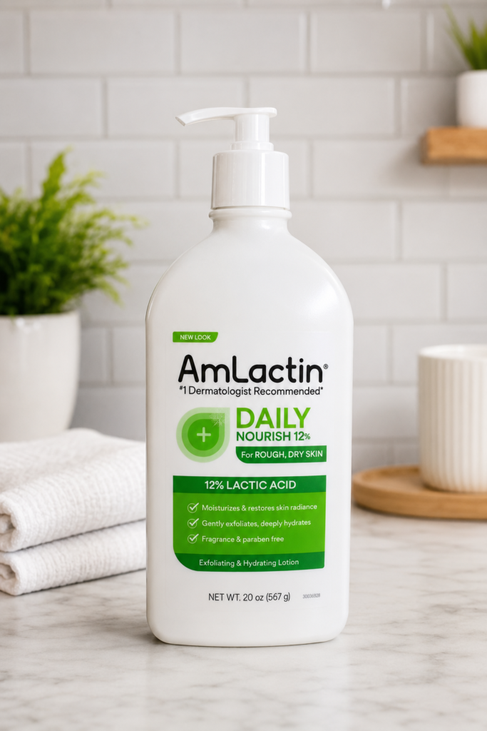 AmLactin Daily Nourish 12% Lactic Acid Lotion – 567g