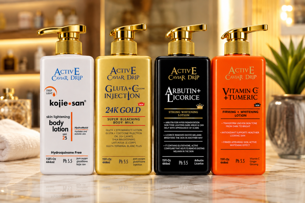 Active Caviar Drip Body Lotion Collection