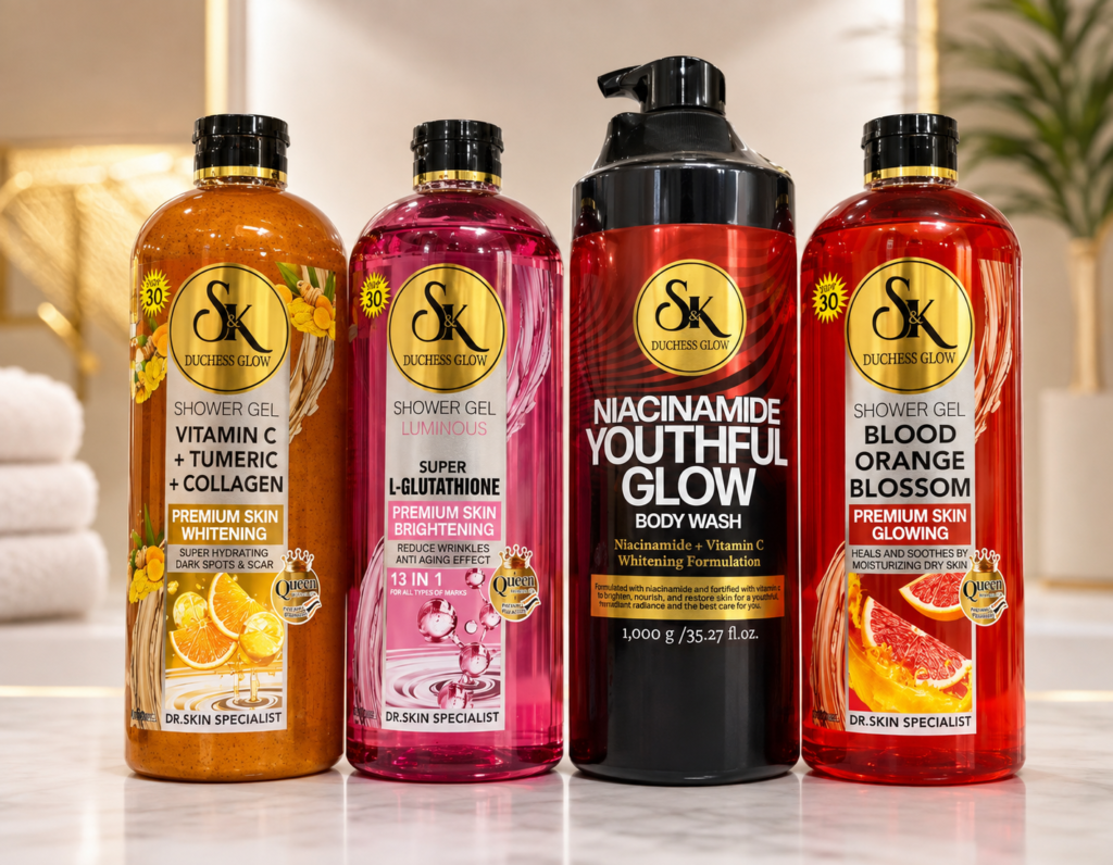 Duchess Glow Shower Gel & Body Wash Collection