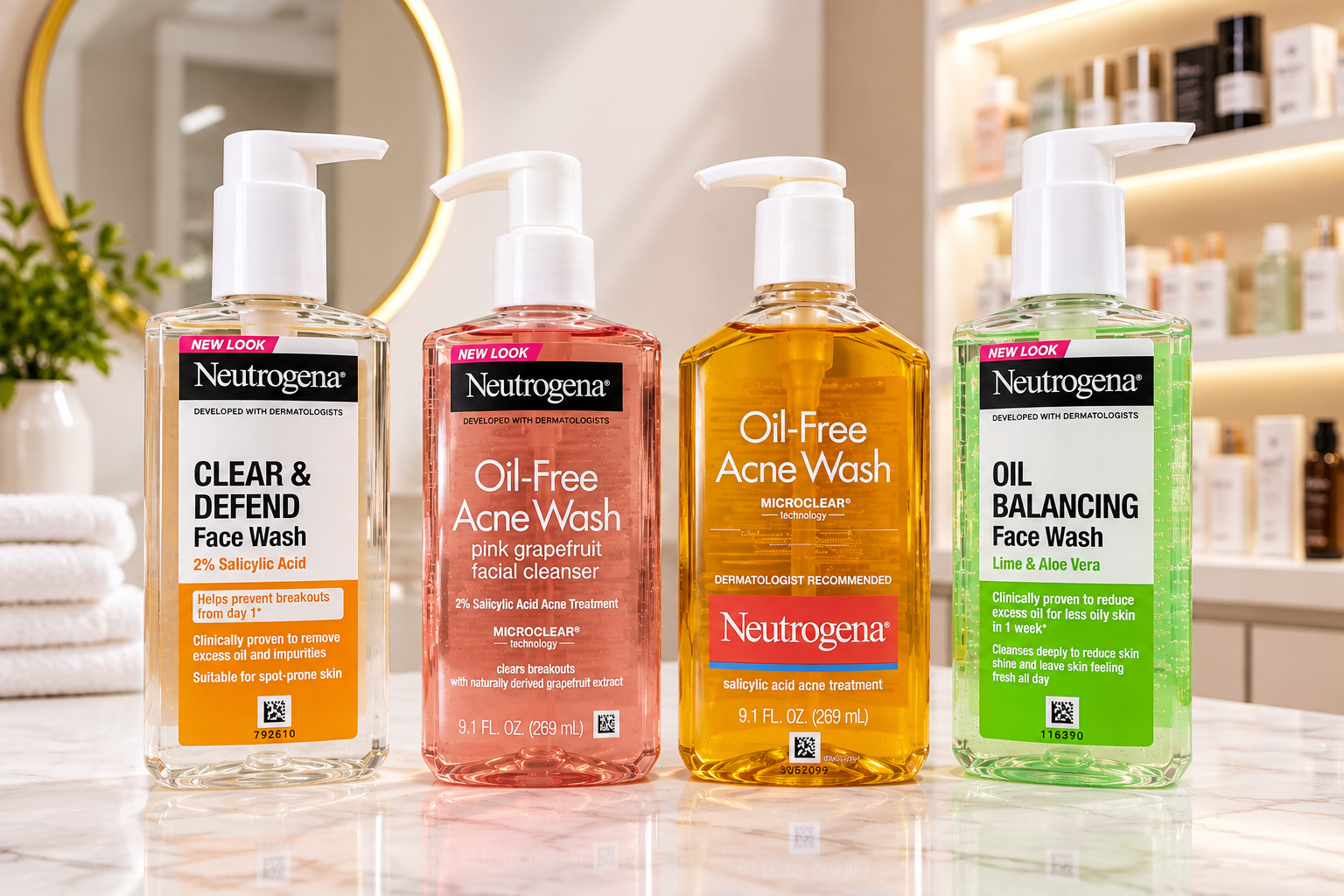 Neutrogena Face Wash Collection